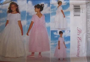 4793 Vintage Butterick Schnittmuster IT'S BEZAUBERND Mädchen Party KLEID UNGESCHNITTEN FF - Bild 1 von 1