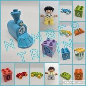 Lego Duplo NUMBER TRAIN LEARN TO COUNT Replacement Parts Pieces **YOUR CHOICE** - Picture 1 of 31