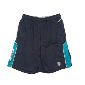 Nike Jacksonville Jaguars Athletic Gym Shorts Work Out Sz Large Dri-Fit - Picture 1 of 11