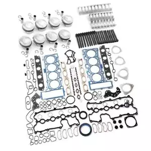 Engine Full Pistons Gasket Bearings Rebuild Kit Fit For VW Audi A6 Q7 A8 S5 4.2L - Picture 1 of 8