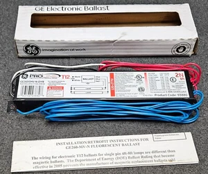 General Electric 93880 GE260ISMV-N-DIYB Vorschaltgerät (F96T12, F84T12, F96T12/WM) - Bild 1 von 3
