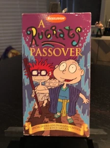 A Rugrats Passah (VHS 1996) Feiertagskarikatur jüdischer Jude ORANGEFARBENES BAND RARITÄT FAST NEUWERTIG - Bild 1 von 5