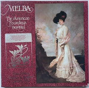 NELLIE MELBA Melba - The American Recordings 1907-1916 5LP Box OZ VICTOR EX/EX - Picture 1 of 4