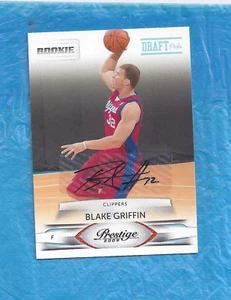 BLAKE GRIFFIN 2009-10 PANINI PRESTIGE DRAFT PICKS AUTOGRAPH ROOKIE CARD #33/50 ! - Picture 1 of 1
