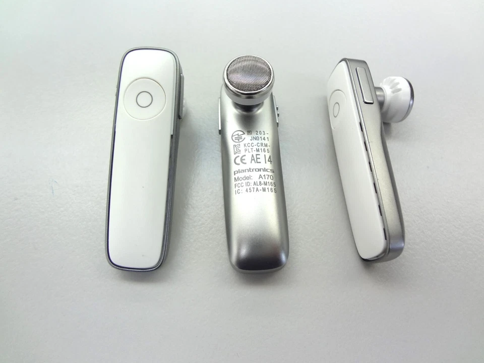 3 Plantronics Marque M165 Defekt Bluetooth Handy Headset Weiß - Teile - Bild 1 von 1