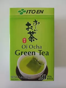 Green Tea Oi Ocha Ryokucha Ito En Brand Japan 20 Tea Bags - Picture 1 of 8