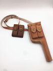 WW2 GERMAN ARMY C96 MAUSER BROOMHANDLE HOLSTER AND Ammo Pouch SET