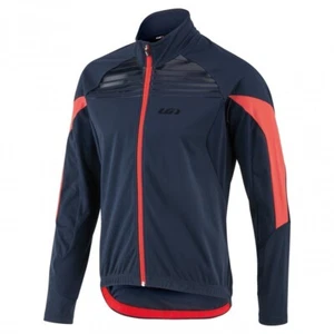 New Louis Garneau Men's Glaze RTR Cycling Jacket Medium Red/Navy - Picture 1 of 4