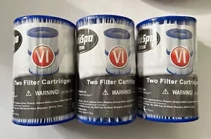 Qty 3 Bestway Type VI Spa Filter Cartridge for Lay-Z-Spa Twin Pack 58323 E - Picture 1 of 7