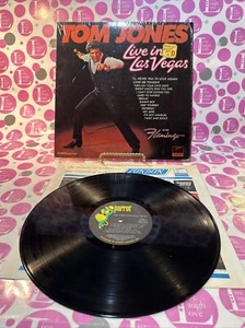 Tom Jones Live in Las Vegas at The Flamingo LP 1969 PLAY TESTED EXCELLENTLY - Picture 1 of 7
