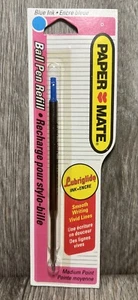 Repuesto bolígrafo PaperMate Lubriglide azul 1 paquete punto medio 1994 ver detalles - Imagen 1 de 6