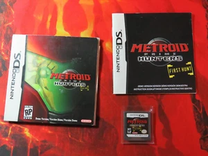 Nintendo DS Metroid Prime Hunters First Hunt Demo Version Complete - Picture 1 of 8