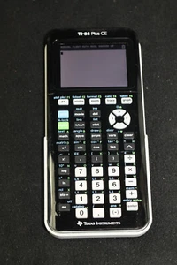 Texas Instruments TI-84 Plus CE Graphing Calculator With Cover Pre Owned - Picture 1 of 9