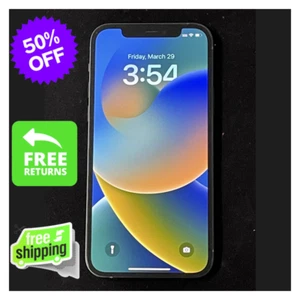 Apple iPhone 12 iOS 64GB 128GB ATT Blue Green Unlocked Pristine Screen 6.1 - Picture 1 of 9