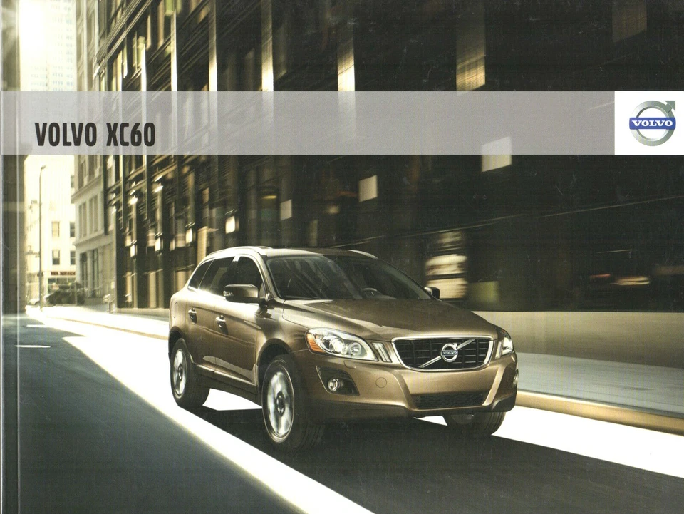 Volvo XC60 2009-2010 UK Market Sales Brochure S SE Premium Lux R Design SE - Image 1 of 1