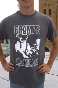Cramps Halloween Show 1978 Philly Original Siebdruck T-Shirt - Bild 1 von 3