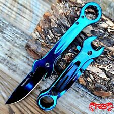 7.5" MULTI-TOOL WRENCH TACTICAL ASSISTED OPEN SPRING FOLDING POCKET KNIFE EDC