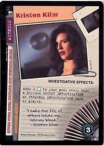 X-Files CCG Kristen Kilar XF96-0215v1 - Imagen 1 de 2
