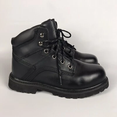 Dexter Work Safety Steel Toe Boots Oil & Skid Resistant Mens Size 6.5 W - Black - Image 1 of 4