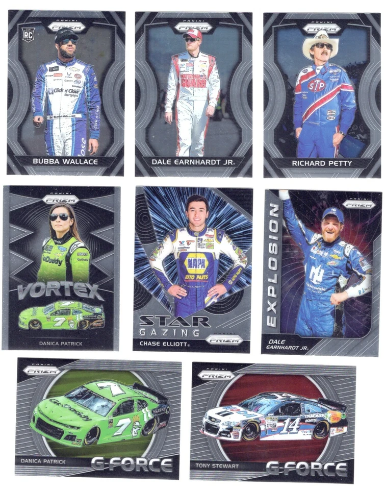 2018 PANINI PRIZM RACING - STARS, HOF, RC's -w/ NICKNAME PARALLEL - U PICK!! - Image 1 of 1