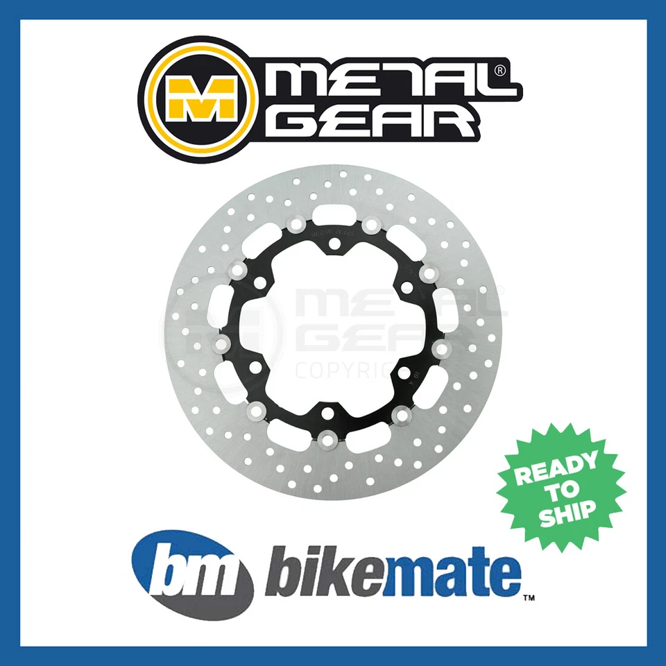 Rotor de disco de freno delantero MetalGear L o R para ATK GT 650 R VTwin Cruiser 2011 Foto 1 de 1