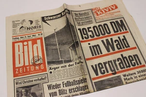 BILDzeitung 21.06.1963 Juni  21.6.1963 Geschenk Geburtstag 60. 61. 62. 63. 64.  - Bild 1 von 2