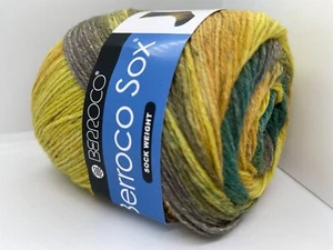 Berroco Sox Sock Yarn 14229 Non-Fiction Pattern Superwash Wool Nylon 100gr 437yd - Picture 1 of 7