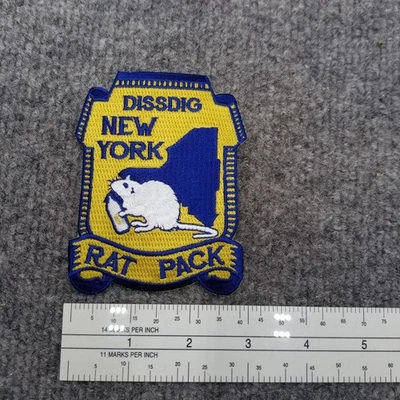 Dissdig New York Rat Pack Patch - Image 1 of 2