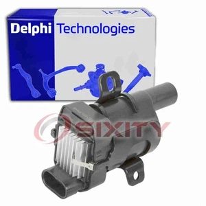 Delphi Ignition Coil for 2007 GMC Sierra 3500 Classic 6.0L V8 Wire Boot fp - Picture 1 of 5
