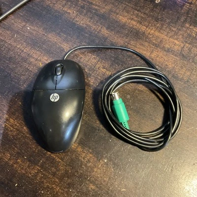 HP Hewlett-Packard PS/2 Optical Wired Mouse Model MOFXKO - Image 1 of 4