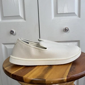 Allbirds Wollliege weiß Canvas Halbschuh Freizeit Komfort Slipper Merino Herren 13 - Bild 1 von 8