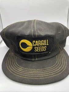 Vintage Cargill Seeds Agriculture Mesh Trucker Hat Cap Snapback K Brand - Picture 1 of 6