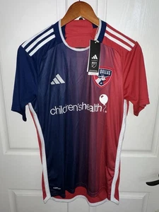 Adidas FC Dallas 24/25 Home Jersey IZ0488 Men’s Small #20 NEW WITH TAGS - Picture 1 of 3