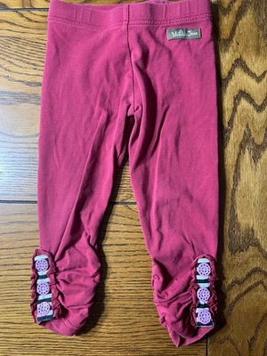 Leggings Matilda Jane Dance Away Elige Tu Propio Camino Pantalones con Puño con Botones Talla 2 Foto 1 de 3