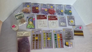 HUGE LOT Joann Scrap Essentials + More  Gems Beads New  - Picture 1 of 16
