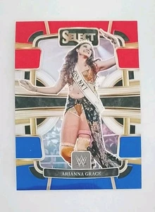 2024 Panini Select WWE - Concourse Silver - Arianna Grace - RED & BLUE PRIZM - Bild 1 von 2