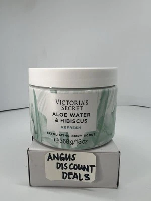 Exfoliante corporal exfoliante con agua e hibisco de aloe Victoria's Secret refrescante 13 oz Foto 1 de 2