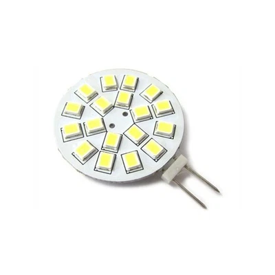 Lampadina LED G4 Bispina DC AC 3W 12V e 24V Bianco Neutro Naturale 18 SMD 2835 1 - Immagine 1 di 3