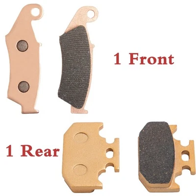 Pastillas de freno delanteras traseras KDX220 para Kawasaki KDX220R 1997-2005 1998 1999 2000 2001 Foto 1 de 4