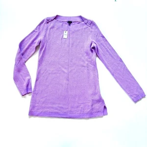 NEW Talbots Women's XS Sweater Purple - Picture 1 of 8