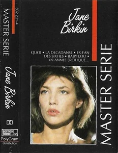 Jane Birkin Jane Birkin ‎ CASSETTE ALBUM POP Chanson Compilation Clear Shell - Picture 1 of 11