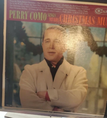 Perry Como Sings Merry Christmas Music Vinyl Record LP Stereo CAS 660(e) - Image 1 of 2