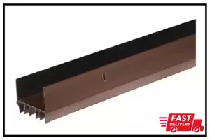 Frost King Brown Slide On Door Bottom E/O 1-3/4" x 36" Adjustable Tight Fit - Picture 1 of 2
