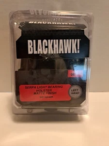 Blackhawk! Serpa Light Bearing Holster Matte Finish Left Hand 06 AA - Picture 1 of 4