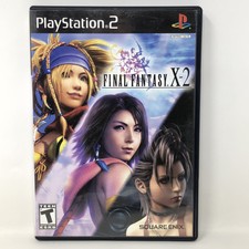 Final Fantasy X-2 - Sony PlayStation 2 PS2 - Black Label - Complete w/ Manual