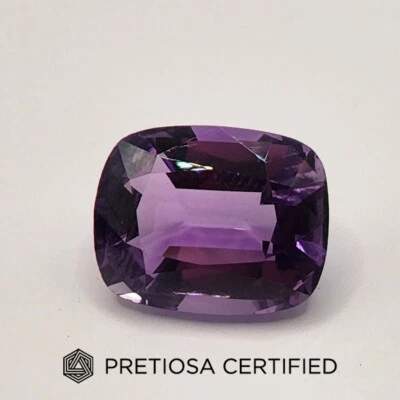6.00ct Bolivian Amethyst AAA Precise Cut *Certified* Est Retail $762.89 USD - Image 1 of 4