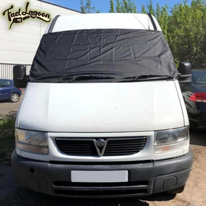 Windscreen Black Out Blind Motorhome Screen Cover Ducato Boxer Relay 1993–2006 - Picture 1 of 7