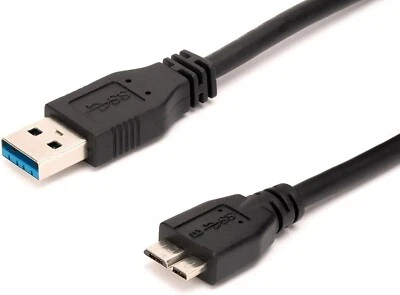 USB 3.0 Lead Cable for Samsung M3 1Tb Hx-M101Tcb G SLIMLINE Hard Drive Lead - Image 1 of 2