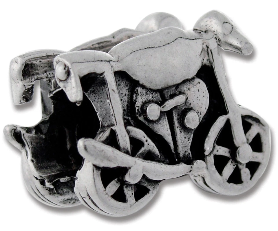 Nuevo Auténtico Brazalete Biagi Motocicleta Plata Esterlina Cuentas Se Adapta a Dijes Europeos Foto 1 de 1