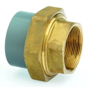 ABS FEMALE COMPOSITE UNION PLAIN x BSP BRASS - Picture 1 of 1